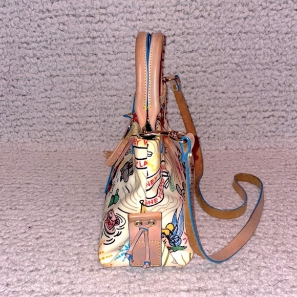 Dooney & Bourke Vintage Disney World Tassel Tote Crossbody Purse Shoulder Bag - Picture 5 of 15